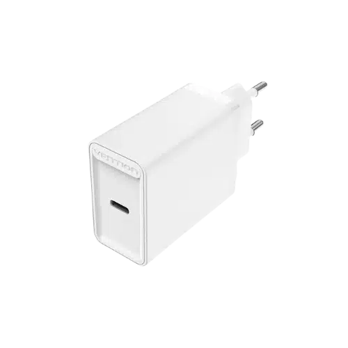 Vention FADW0-EU 1-Port USB-C 20W Wall Charger 1