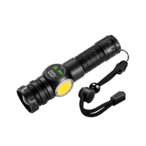 GearUP K60 Rechargeable Flashlight 10W COB + LED Torchlight